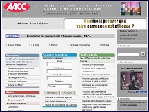 Aperu du site AACC