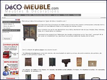 Aperu du site Dco-Meuble.com - vente mobilier en teck