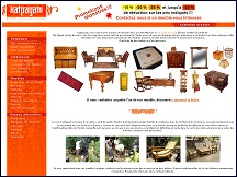 Aperu du site Katpagam - meubles indiens, importation directe