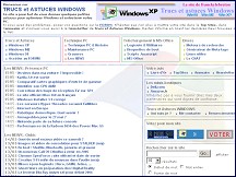 Aperu du site Trucs et Astuces Windows