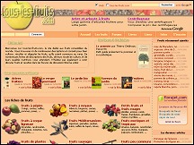 Aperu du site Tous les Fruits - fruits comestibles du monde, fiches dtailles