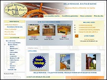 Aperu du site Belle Rennaise - vente de meubles marins et mobilier de marine