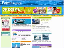 Aperu du site Bateauxonline - magazine ddi aux plaisanciers et aux bateaux