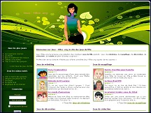 Aperu du site Jeux-Filles.org - jeux en ligne pour les filles