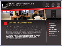 Aperu du site HEJ - Hautes Etudes de Journalisme, formation de journalistes