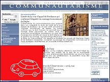 Aperu du site Observatoire du communautarisme