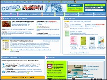 Aperu du site Institut National de la Consommation - le portail de la consommation