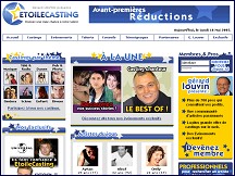 Aperu du site Etoile Casting de Grard Louvin