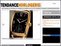 Aperu du site Tendance Horlogerie - webzine consacr  l'horlogerie et aux montres