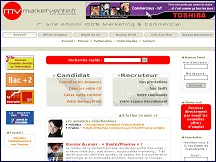 Aperu du site Emploi Commercial - Vente - Marketing - Management