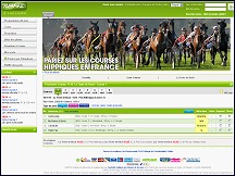 Aperu du site Turfez.com - paris hippiques en ligne, pour parier sur le courses du turf