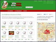 Aperu du site Meilleure Pizza - guide des meilleures pizzas et pizzerias en France