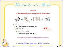 Aperu du site Bebe-zen.com - Le site de votre bb