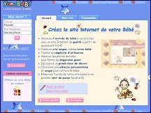 Aperu du site Yamababy.com - le site Internet de votre bb