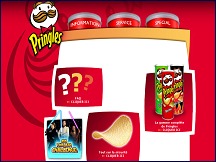 Aperu du site Pringles.fr