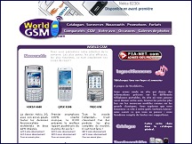 Aperu du site World GSM - le meilleur de la tlphonie mobile