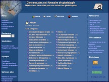 Aperu du site Gnannuaire - annuaire ddi  la gnalogie