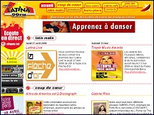 Aperu du site Radio Latina