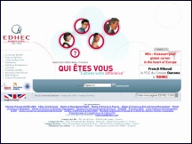 Aperu du site EDHEC Business School - EDHEC Grande Ecole