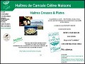 Dtails Hutres de Cancale Cline Maisons - huitres creuses et plates de Bretagne