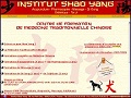 Dtails Institut Shoa Yang- formation en mdecine traditionnelle chinoise